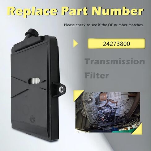 10L90 10L80 Automotive Trans Transmission Filter Kits Oil Pan Gasket Compatible with Tahoe Yukon Suburban Escalade Esv Camaro Ct5 Ct6 Sierra Silverado 1500 Yukon Xl 18-22# 24273800 in Kuwait
