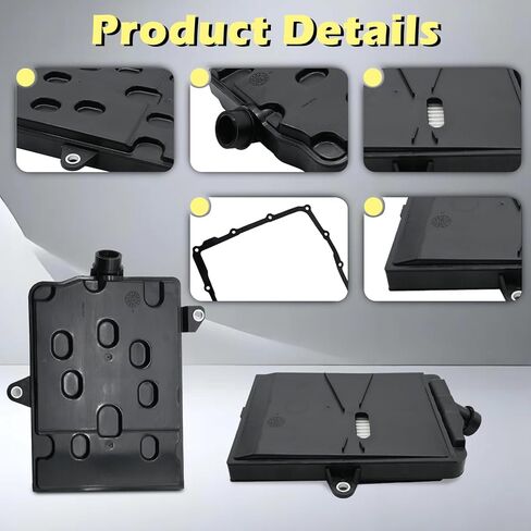 10L90 10L80 Automotive Trans Transmission Filter Kits Oil Pan Gasket Compatible with Tahoe Yukon Suburban Escalade Esv Camaro Ct5 Ct6 Sierra Silverado 1500 Yukon Xl 18-22# 24273800 in Kuwait