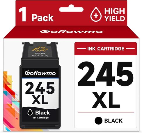 PG-245XL Black Ink Cartridge Replacement for Canon 245XL 245 PG245 XL High Yield use for PIXMA MG2525 MG3022 MX490 TS202 TS3322 TR4520 TS302 TR4527(1 Black) in Saudi Arabia