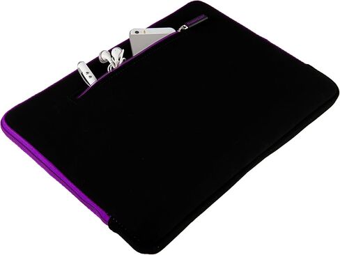 SumacLife 15.6inch Shock Absorbing Purple Laptop Sleeve Suitable Asus VivoBook, ZenBook, TUF, ROG, Transformer Book in Saudi Arabia