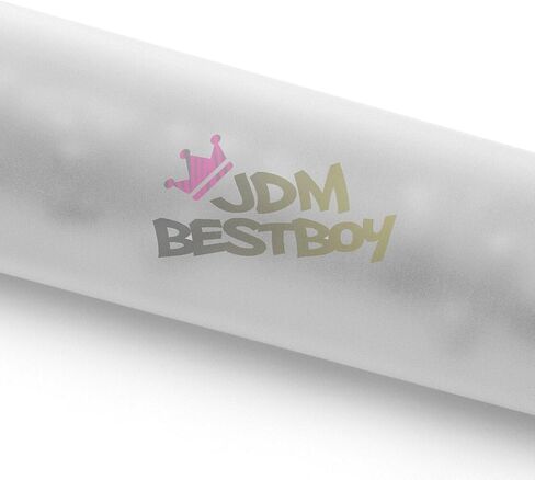 JDMBESTBOY مقبض التحول الأبيض عصا متجمد ماتي كريستال فقاعة طويلة رمي والعتاد شيفتر 15 سنتيمتر in Kuwait