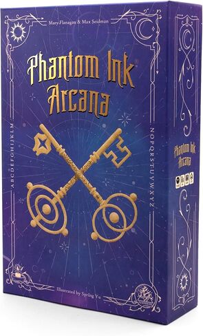 Games, Phantom Ink: Arcana - A Standalone Expansion to The Deduction Party Game Phantom Ink - for 2 to 8 Players, Ages 8+ in Saudi Arabia
