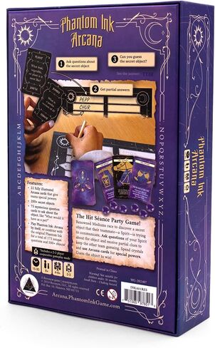 Games, Phantom Ink: Arcana - A Standalone Expansion to The Deduction Party Game Phantom Ink - for 2 to 8 Players, Ages 8+ in Saudi Arabia