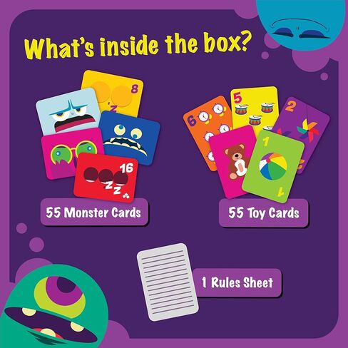 Card Game - Sleeping Monsters, Sneakiest Strategy & Suspense Game for Kids, Teens & Adults, Fun for Family Game Night, Educational Gifts for Ages 5 & Up, 2-5 Players in Saudi Arabia