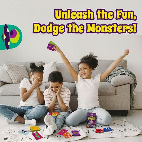 Card Game - Sleeping Monsters, Sneakiest Strategy & Suspense Game for Kids, Teens & Adults, Fun for Family Game Night, Educational Gifts for Ages 5 & Up, 2-5 Players in Saudi Arabia