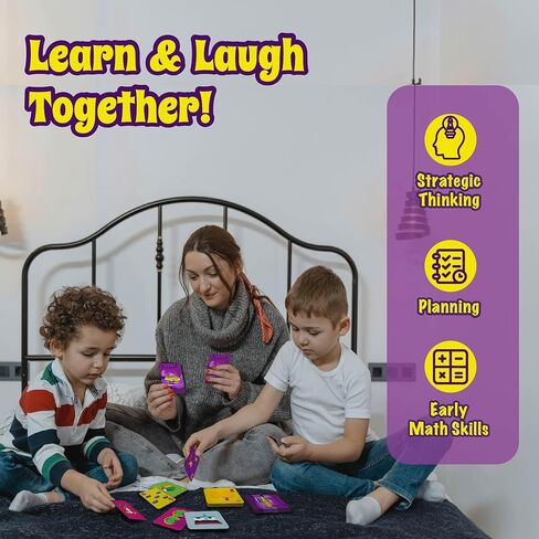 Card Game - Sleeping Monsters, Sneakiest Strategy & Suspense Game for Kids, Teens & Adults, Fun for Family Game Night, Educational Gifts for Ages 5 & Up, 2-5 Players in Saudi Arabia