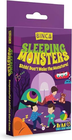 Card Game - Sleeping Monsters, Sneakiest Strategy & Suspense Game for Kids, Teens & Adults, Fun for Family Game Night, Educational Gifts for Ages 5 & Up, 2-5 Players in Saudi Arabia