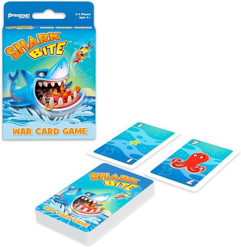 Goliath Shark Bite and Pop The Pig Card Games Set - Bundle with War and Memory Match Cards for Kids | Family Game Night War and Matching Activities in Kuwait