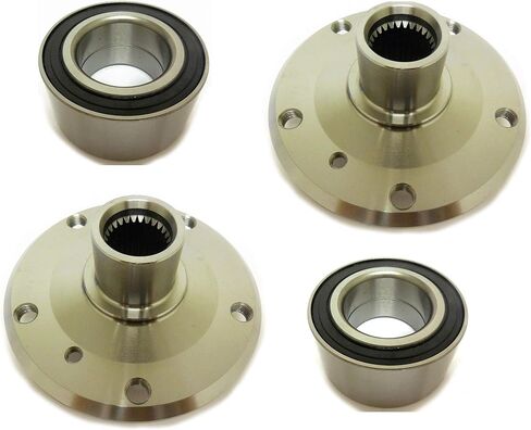 2 Rear Wheel Hub Wheel Bearing Kits Left and Right Compatible with BMW 318i 318is 323Ci 323i 323is 325Ci 325i 325is 328Ci 328i 328is 1992-2005 in Kuwait