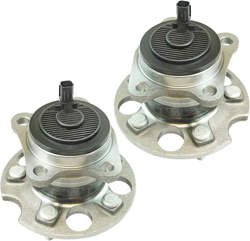 Rear Left and Right Wheel Bearing and Hub Assembly Set 2 Piece Compatible with 2009-2015 Toyota Venza Front Wheel Drive in Kuwait