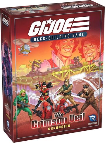 Renegade Game Studios G.I. Joe Deck-Building Game: The Crimson Veil Expansion, 2 Missions, Intel Dice, 1-4 Players in Kuwait