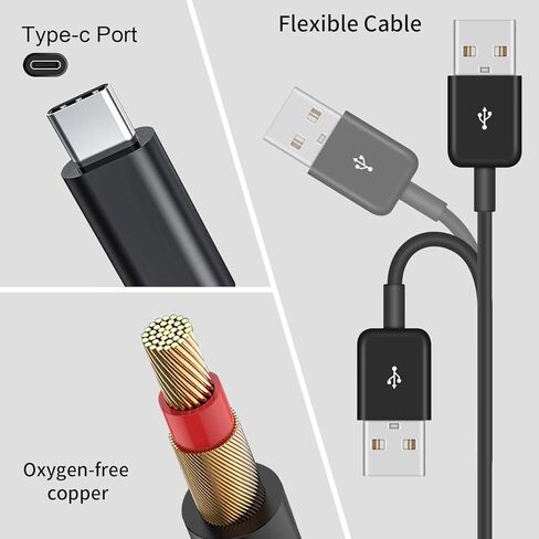 2 حزمة AirPods 4 شاحن كابل ، USB A إلى USB C كابل لـ AirPods Pro 2nd Gen ، Airpods Max 2024 Charger ، Car Carplay Cable for iPhone 15/16 ، 15/16 Plus ، 15/16 Pro ، 15/16Pro Max Car Cable ( 3.3 قدم) in Saudi Arabia