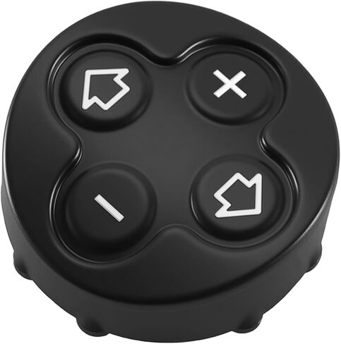 Wheel Volume Control Button Cover Fit for Mini Cooper R55 R56 R57 R58 R59 R60 R61, 3-Spoke Steering Wheel Volume Adjustment Switch Button Cover Replace 32309289676, Left in Kuwait
