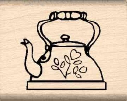 Teapot Rubber Stamp in Kuwait