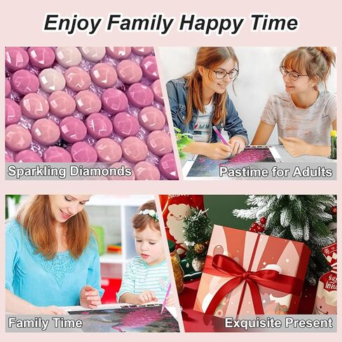 Aicomeon Peacock Diamond Art Kits for Adults -Flower 5D Full Drill Round Diamond Painting Kit for Beginners, DIY Gem Art for Home Wall Decor & Gift 12x12 Inch in Saudi Arabia