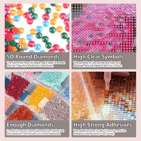 Aicomeon Peacock Diamond Art Kits for Adults -Flower 5D Full Drill Round Diamond Painting Kit for Beginners, DIY Gem Art for Home Wall Decor & Gift 12x12 Inch in Saudi Arabia
