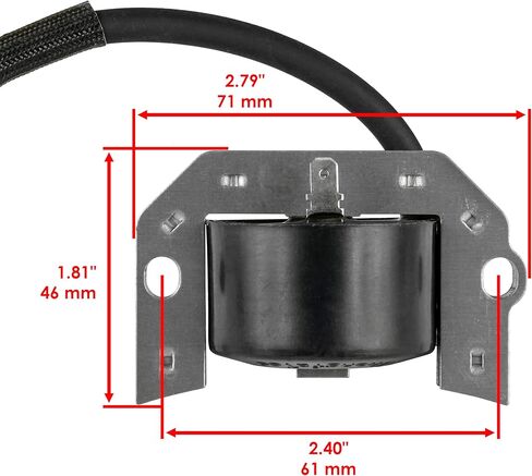 Caltric 2 Ignition Coil Compatible with John Deere MIA11064 AM133525 AM127866 AM132754 in Kuwait