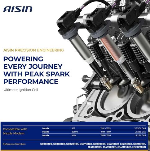 ملف الإشعال AISIN AFTERMARKET ESCZ-00517 - متوافق مع Mazda 929 1992-1995 3.0L, B2600 1989 MPV 1989-1994 2.6L in Kuwait