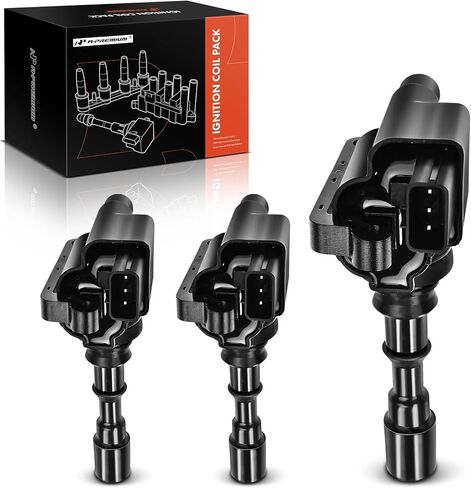 A-Premium Engine Ignition Coil Pack Set of 3 Compatible with Hyundai Santa Fe 2003-2006, XG350 2003-2005 & Kia Amanti 2004-2006, V6 3.5L Engine in Kuwait