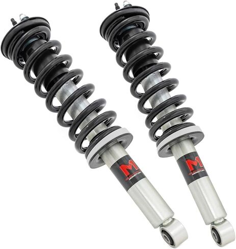 دعامات محملة Rough Country M1 لسيارة Toyota 4Runner (1996-2002) مع رفع 3 بوصات - ارتفاع الركوب قابل للتعديل، التعامل والتحكم المعزز، مجموعة من 2 in Kuwait