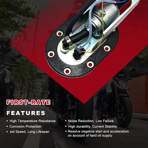 16700-MCH-023 استبدال مجموعة مضخة الوقود متوافقة مع 2002 2003 2004 Honda VTX1800R VTX-1800C VTX-1800S، يناسب 2004 Honda VTX-1800N Street Motorcycles، استبدل OE# 16700MCH023 in Kuwait