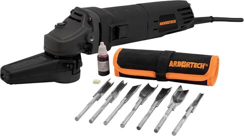 طقم إزميل الطاقة من ARBORTECH | إزميل كهربائي لنحت الخشب مع 7 أزاميل خشب | PCH.FG.900.20 in Kuwait