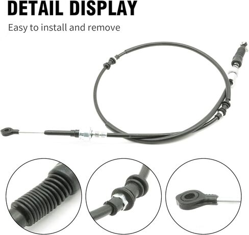UOIENRT 34935-EM30A Automatic Transmission Shift Control Cable, Replacement for Nissan Versa 2007-2013, Replaces 34935EM30A in Kuwait