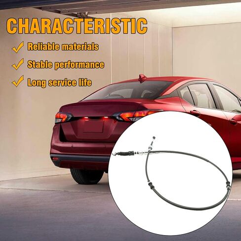UOIENRT 34935-EM30A Automatic Transmission Shift Control Cable, Replacement for Nissan Versa 2007-2013, Replaces 34935EM30A in Kuwait