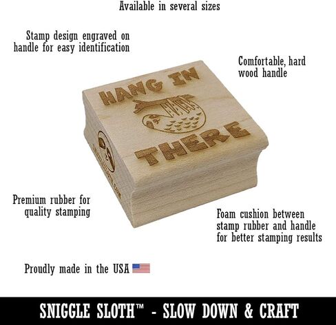 Stack Pile of Books Reading Square Rubber Stamp for Stamping Crafting - 1.25in Small in Kuwait