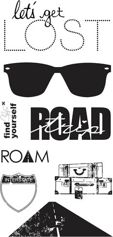 Fiskars 4x8 Inch Clear Stamps, When in Roam in Kuwait