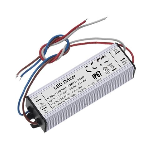 1pcs High Power 60W LED Driver 36W 42W 45W 48W 54W 60W 900mA DC35-66V Waterproof IP67 Power Supply for 36 42 45 48 54 60 W Floodlight(5 Pieces) in Kuwait