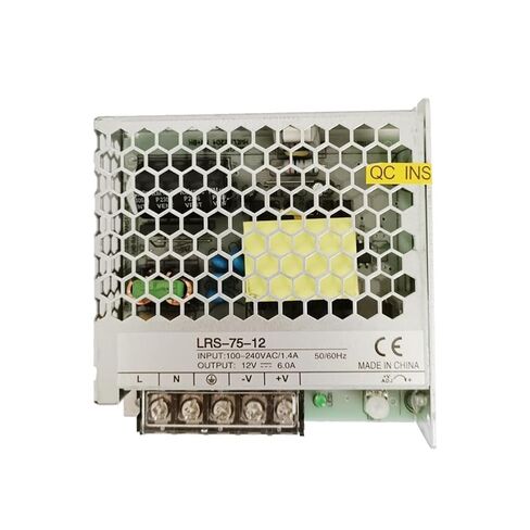 LRS-75W 100-240V 1.5A Input Switching Power Supply 12V 24V Single Output Ultra Thin Transformer(LRS-75-12V 6.0A) in Kuwait