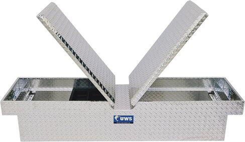 UWS EC10071 صندوق أدوات الشاحنة ذو الجدار الثقيل من الألومنيوم مقاس 72 بوصة، أغطية صلبة in Kuwait