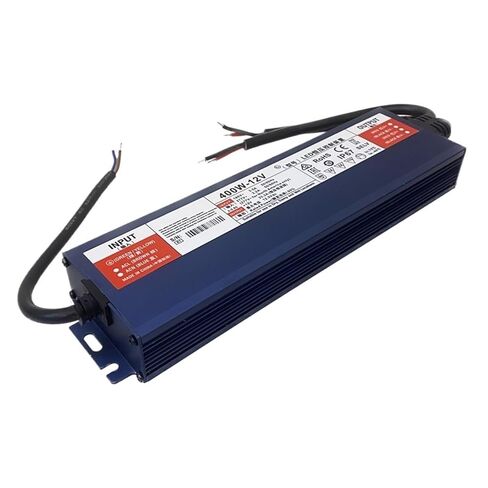 1pcs 400W Lighting 24V 16.5A Adapter IP67 Outdoor Waterproof Power Supply AC 220V to 12V 33A Convertor(24V 400W) in Kuwait