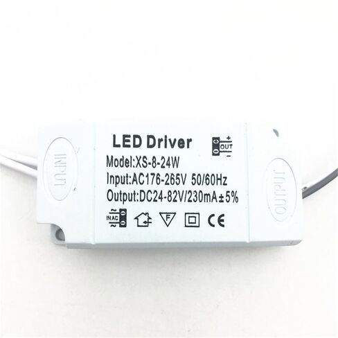 1pcs 8-24W LED Constant Current Driver 230mA DC Output Power Supply 176-265V AC Input Lighting Transformer in Kuwait