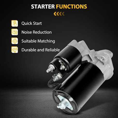 ASAPE SR0448N Starter Fits for 318 320 323 325 328 330 525 528 530 Series 1996-1999 Replacement New Starter Motor 12411466702 12411712939 12411740373 12411740374 0001108157 17702N SR0448X in Kuwait