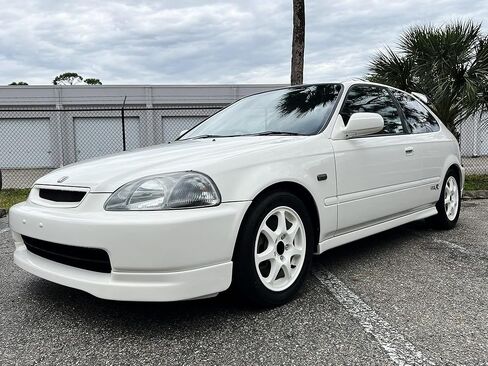 iJDMTOY JDM Spec أغطية إضاءة جانبية للحاجز الأمامي للعدسة المدخنة متوافقة مع Honda 1996-01 Civic، 1991-1996 Prelude، 1997-00 CR-V (تناسب مباشر JDM، تتطلب تعديلات لـ USMD) in Kuwait