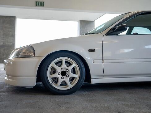 iJDMTOY JDM Spec أغطية إضاءة جانبية للحاجز الأمامي للعدسة المدخنة متوافقة مع Honda 1996-01 Civic، 1991-1996 Prelude، 1997-00 CR-V (تناسب مباشر JDM، تتطلب تعديلات لـ USMD) in Kuwait