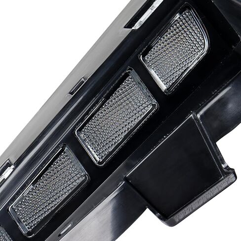 Pair Left & Right Front Wheel Arch Fender Parking Signal Fog LED Side Marker Light for 2024 2025 2026 Toyota Tacoma SR SR5 Only, White Switchback Amber Sequential, Black Base Clear Lens in Saudi Arabia