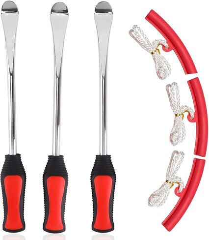 11.5" Tire Spoons Lever with 3 Pcs Rim Protectors,Motorcycle Tire Repair Kit,Dirt Bike Lawn Mower Tire Changing Tools in Saudi Arabia