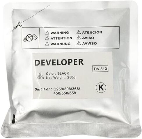 Developer Material Replacement Compatible with C308 C368 C458 C558 C658 C258 308 368 458 DV313 210G in Saudi Arabia