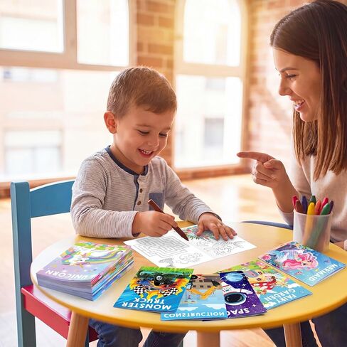 Funrous 36 Pcs Coloring Books Bulk for Kids Party Favors Assorted Pocket Mini Summer Coloring Activity Books for Boys Girls Classroom Goodie Bags Birthday Party Supplies in Kuwait