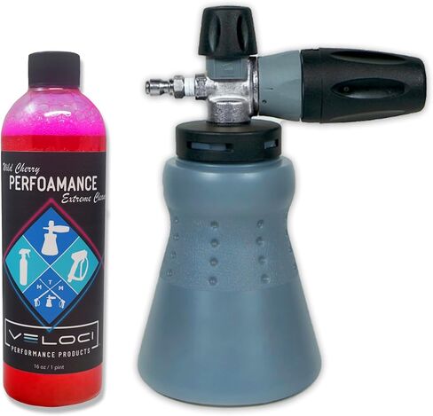 MTM Hydro PF22 Foam Cannon with Wide Mouth Bottle, 16 oz. Bottle of Car Wash Soap Included in Saudi Arabia