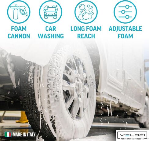 MTM Hydro PF22 Foam Cannon with Wide Mouth Bottle, 16 oz. Bottle of Car Wash Soap Included in Saudi Arabia