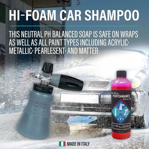 MTM Hydro PF22 Foam Cannon with Wide Mouth Bottle, 16 oz. Bottle of Car Wash Soap Included in Saudi Arabia