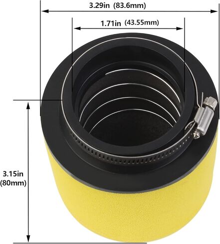 AHL Dual Stage 0470-391 0470-322 استبدال فلتر الهواء لـ Arctic Cat 400 4X4 ACT Auto 2004,400 4x4 ACT MRP/Auto 2004,400 4x4 Auto 2002-2006,400 4X4 Auto 2003-2006,400 4x4 Auto FIS 2003-2005 in Kuwait
