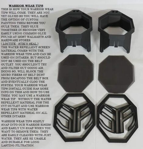 مجموعة SYA Warrior Riser Snorkel متوافقة مع موديلات Honda Pioneer 700 2014-2023 UTV | يوفر الهواء النظيف لمحرك UTV الخاص بك in Kuwait
