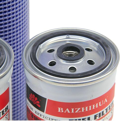 TONNIS ST-1042 Filter Kit Fits Massey Ferguson MF2605, MF2615 tractor AGCO Replaces Air Outer 2127378K1 & Inner 2127379K1, Oil Filter 1447082M2, Fuel Filter 3905864M91, Fuel Filter 3905865M1 (5 Pcs) in Kuwait