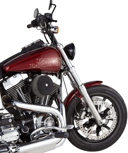 Arlen Ness 18-329 Black Big Sucker Stage I Air Filter Kit with Cover in Kuwait