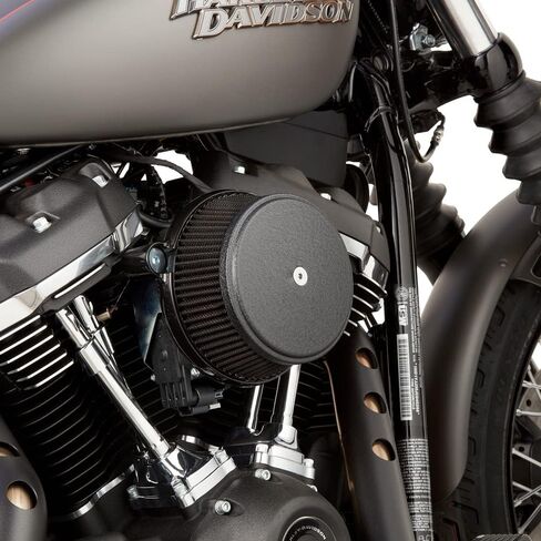 Arlen Ness 18-329 Black Big Sucker Stage I Air Filter Kit with Cover in Kuwait